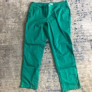 Green straight leg pants from Cato.